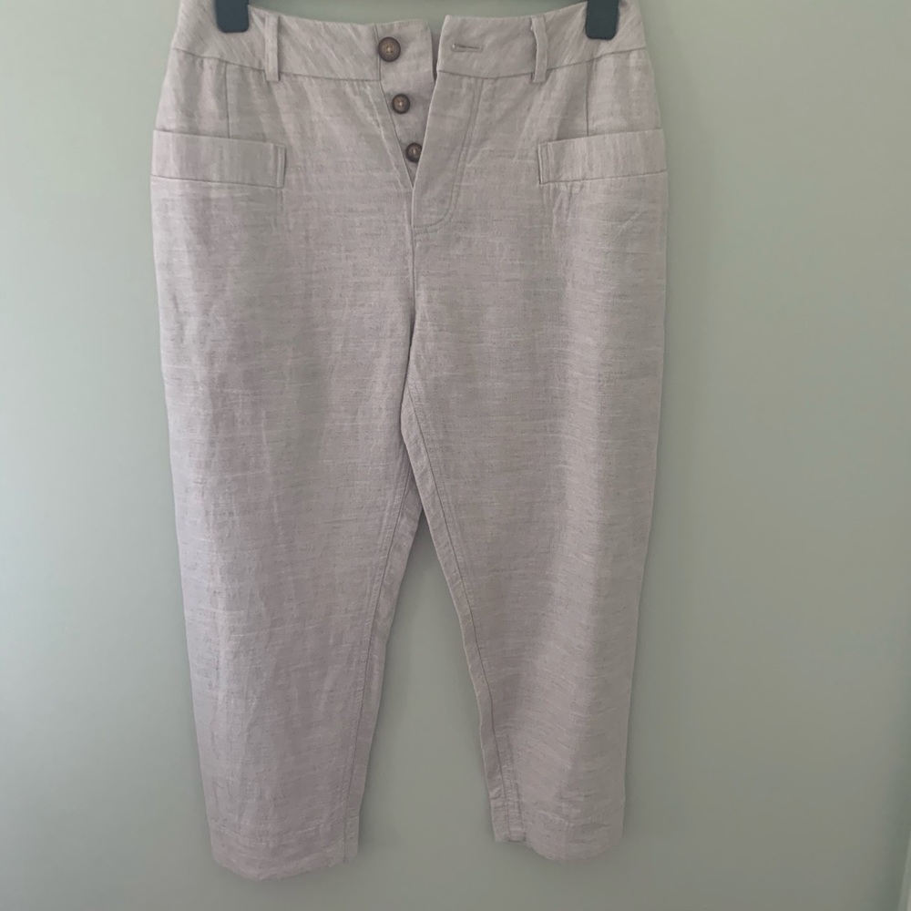 BNWT Size 8 Beige Poetry Pants